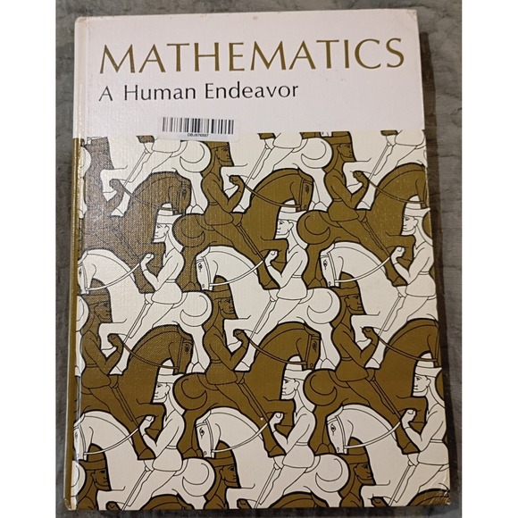 Other - Mathematics: A Human Endeavor by Harold R Jacobs (hardcover, 1970) EUC VTG